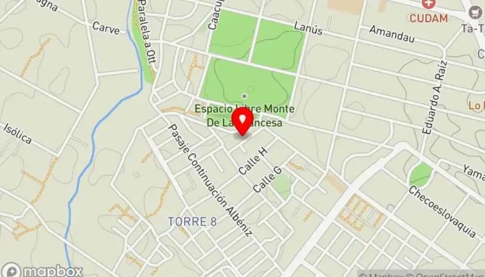 mapa de Panaderia La Francesa Panadería en Montevideo