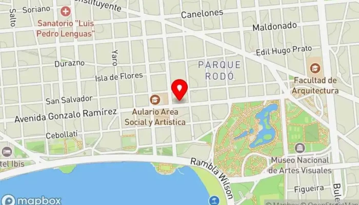 mapa de Panadería La Vienesa Panadería en Montevideo