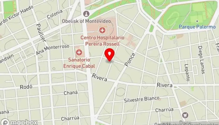 mapa de Panadería Nueva Campbell Panadería en Montevideo