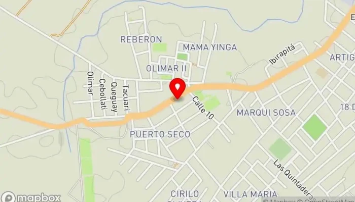 mapa de Panaderia San Jose Panadería en Rio Branco