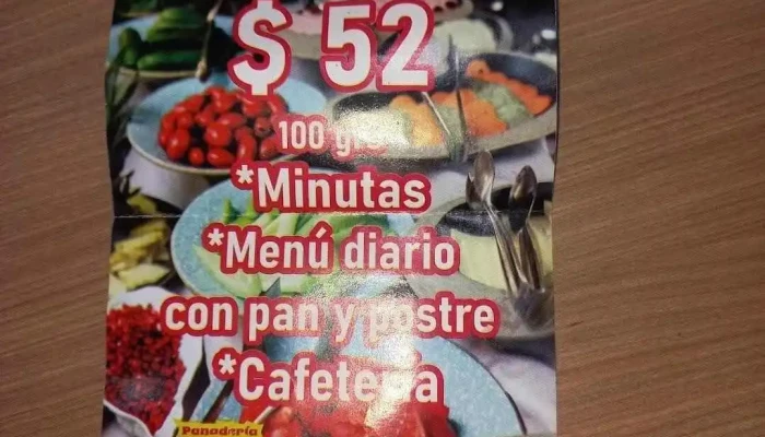 Panaderia Y Confiteria Calo Menu - Panadería