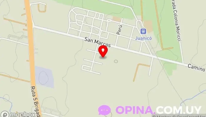 mapa de Paola  en Juanicó