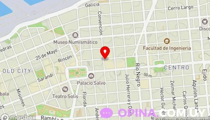 mapa de Papelería Camaru Ltda Papelería en Montevideo