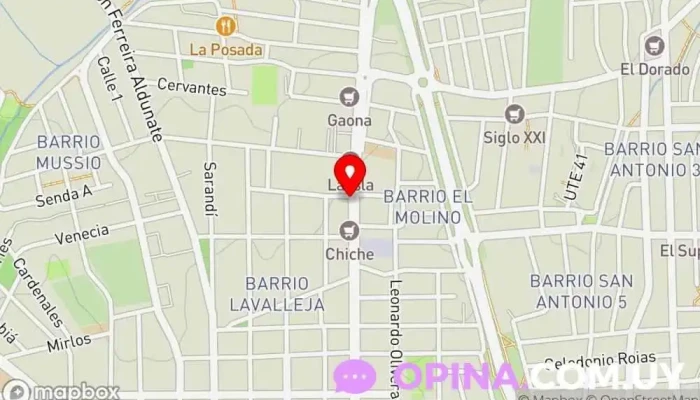 mapa de Papelería Ensueños Ludoteca en Maldonado