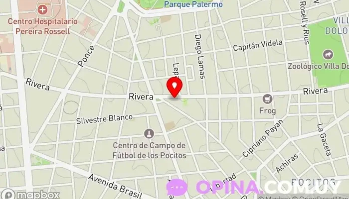 mapa de Papelería Interweb Papelería, Copistería, Impresora digital, Juguetería en Montevideo