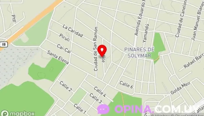 mapa de Papelería Papelería en Ciudad de la Costa