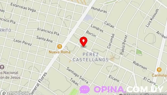 mapa de Papelería Maranatha 2&3 Papelería en Montevideo