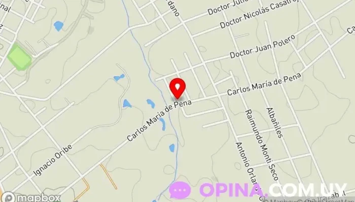 mapa de Papelería QUIQUE Comercio en Durazno