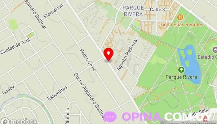 mapa de PAPELERIA REGALARTE Papelería en Montevideo