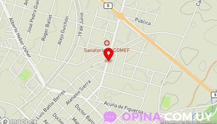 mapa de Papelería Salón Buena Onda Papelería en Florida