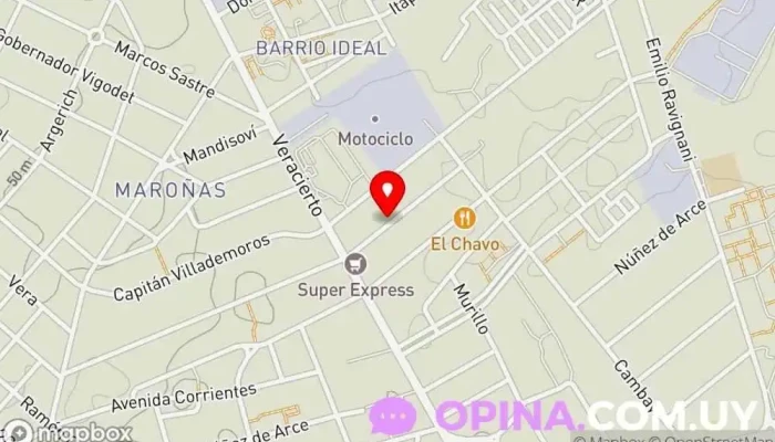 mapa de Papelería Spencer Papelería, Librería en Montevideo