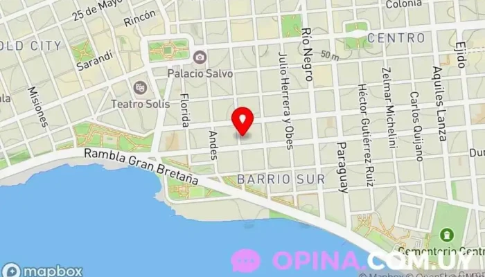 mapa de Papelería Valman Ltda Papelería, Taller de encuadernación, Copistería, Tienda de suministros para fotocopias en Montevideo