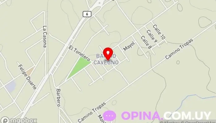 mapa de Papelería y Almacén Roxana Comercio en Toledo