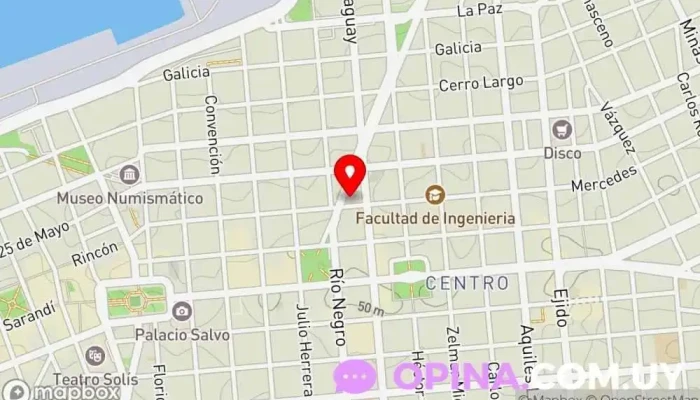 mapa de PapelyKraft Tienda de regalos en Montevideo