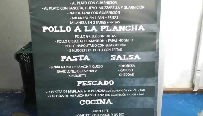 Parada Gourmet:  Menu - Cafetería