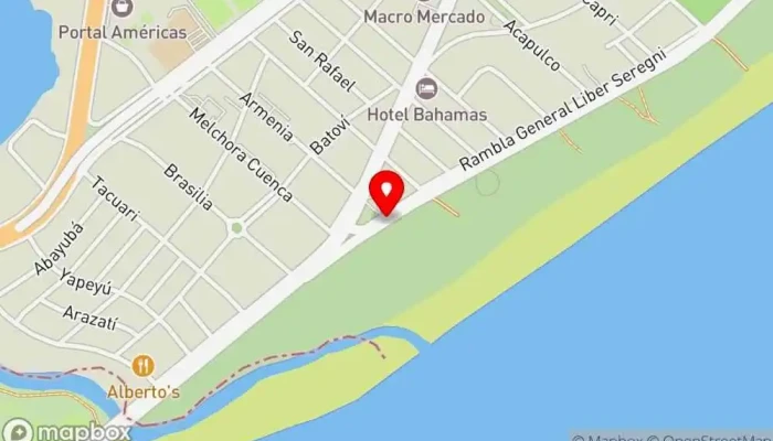 mapa de Parador Fajardo Restaurante en Ciudad de la Costa