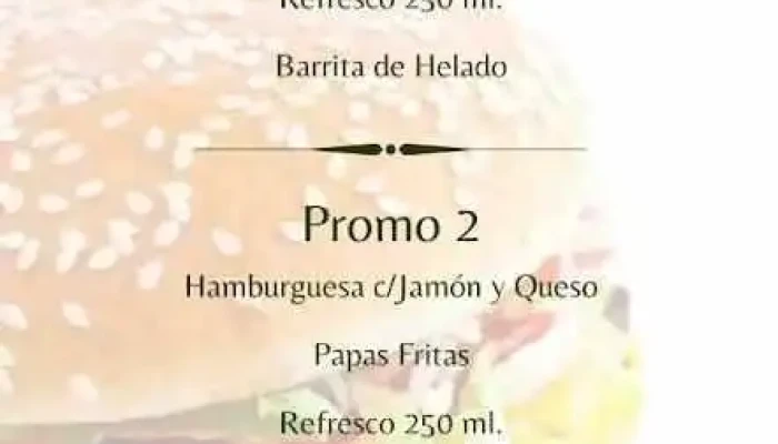 Parador Lo Del Nico:  Menu - Restaurante de comida rápida