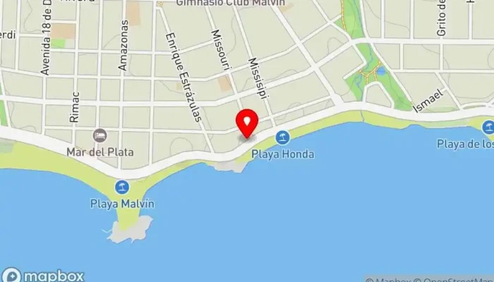 mapa de parador Salmuera Bar en Montevideo