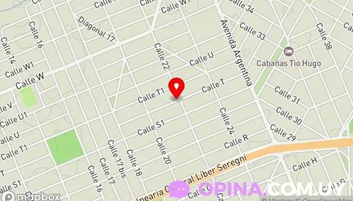 mapa de Parque del Plata Norte  en Parque del Plata