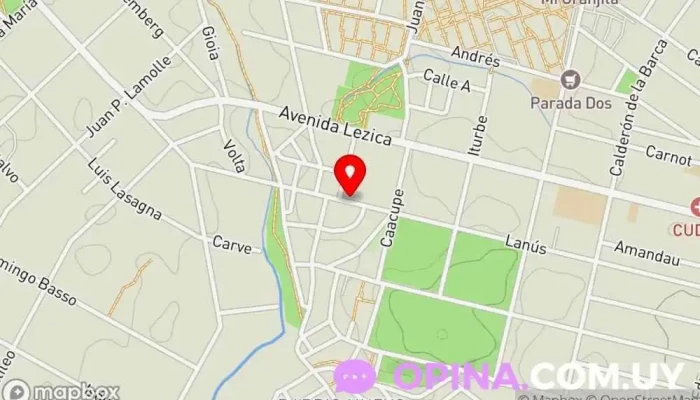 mapa de Parque Jardin Colon Complejo de apartamentos en Montevideo