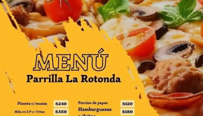 Parrilla La Rotonda En Tala:  Menu - Restaurante de comida rápida