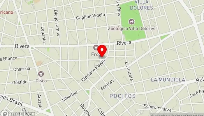 mapa de Parrillada Amor Profundo Parrilla en Montevideo