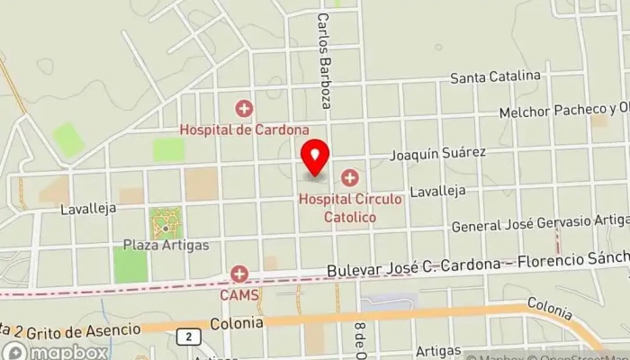 mapa de Parrillada EL PIPO Restaurante en Cardona