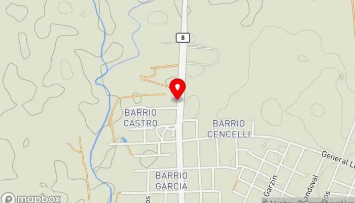 mapa de Parrillada La Ruta Parrilla en Melo