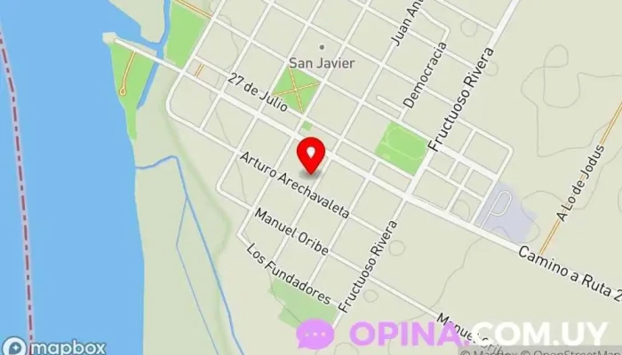 mapa de PARSIMONIA Alojamiento en San Javier