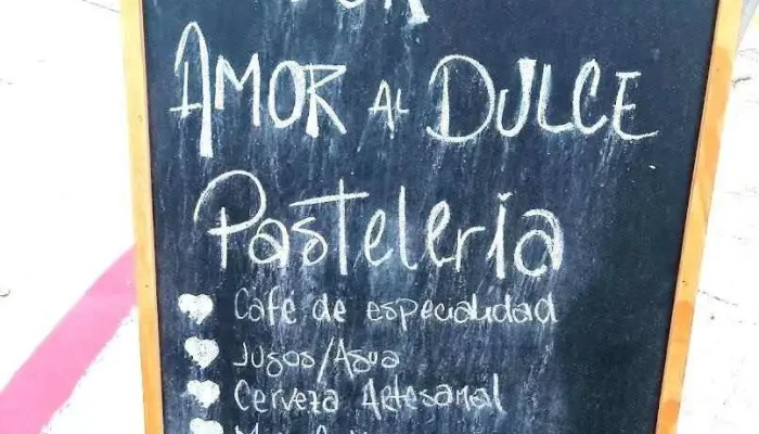 Pasteleria Por Amor Al Dulce Menu