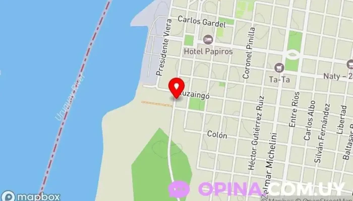 mapa de Paysandú Nicolás Complejo de apartamentos en Paysandú