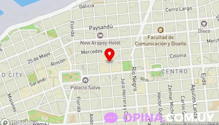 mapa de Penguin Random House Grupo Editorial Editor en Montevideo