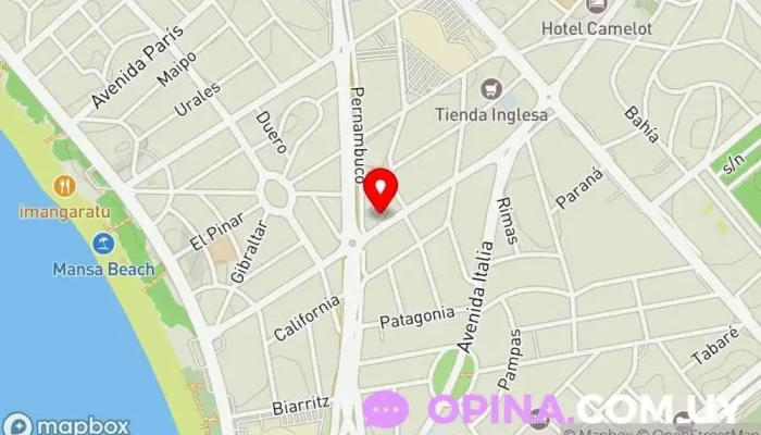 mapa de Perfil Gym Gimnasio en Punta del Este