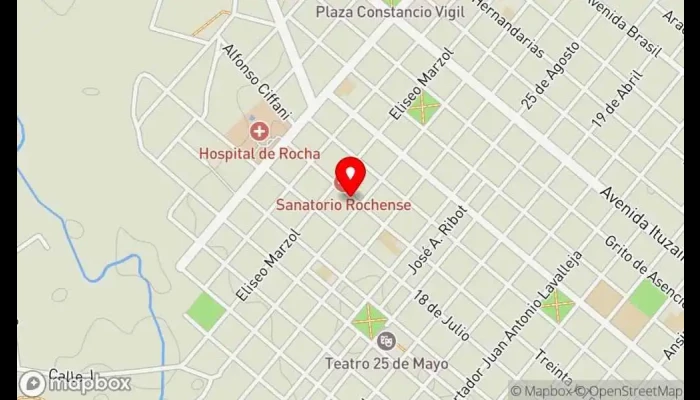 mapa de Pertutti Restaurante en Rocha