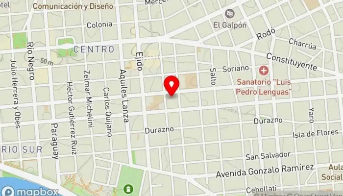 mapa de Petit four.uy Panadería en Montevideo