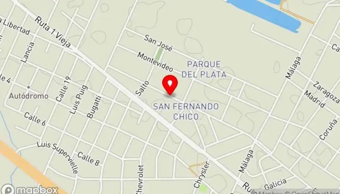 mapa de Pintó Café Cafetería en Ciudad del Plata