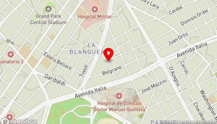 mapa de Pistacho Patisserie Pastelería en Montevideo