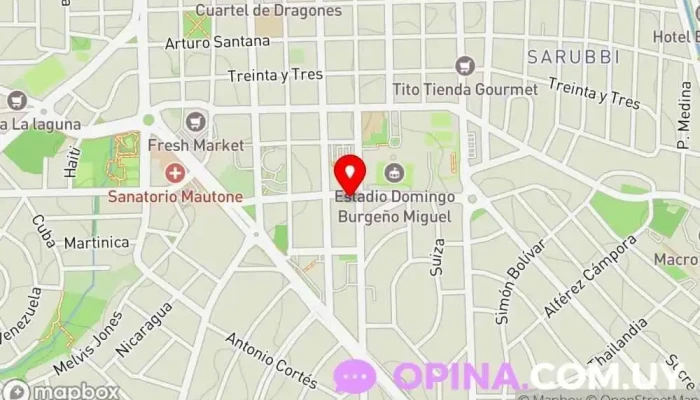 mapa de PIXEL Impresiones Impresora digital, Copistería en Maldonado