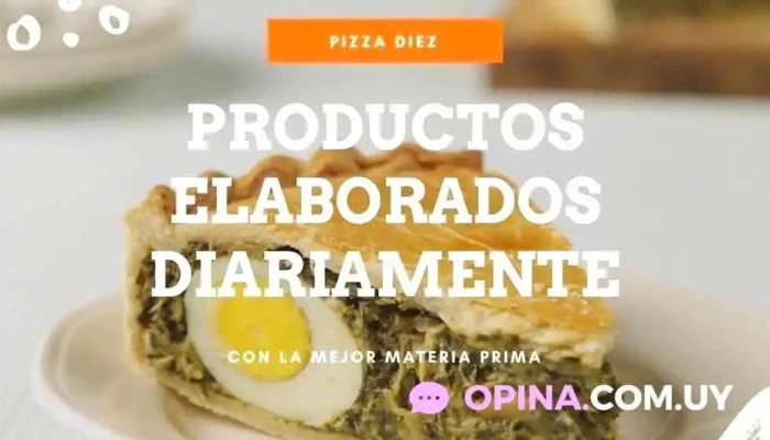 Pizza Diez:  Minas