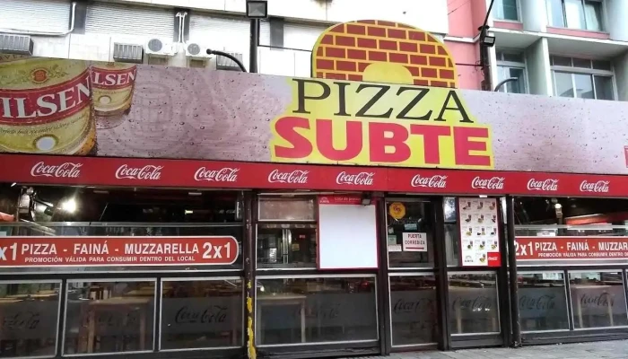 Pizza Subte:  Montevideo