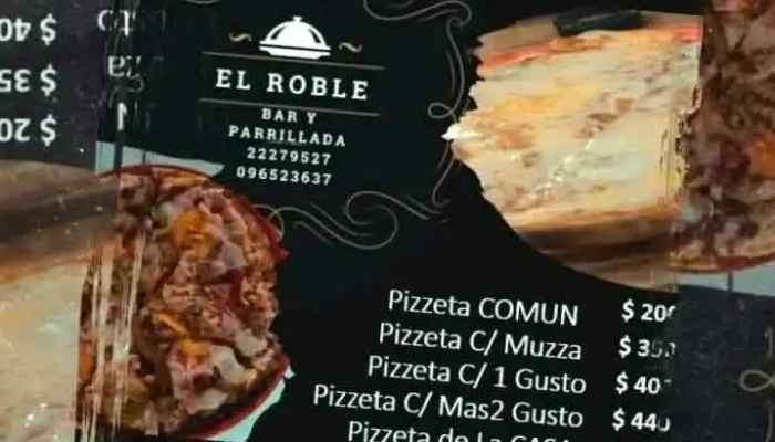 Pizzeria Bar Y Parrillada El Roble Menu - Bar