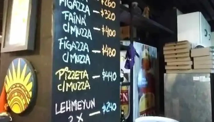 Pizzeria Girasoles Menu