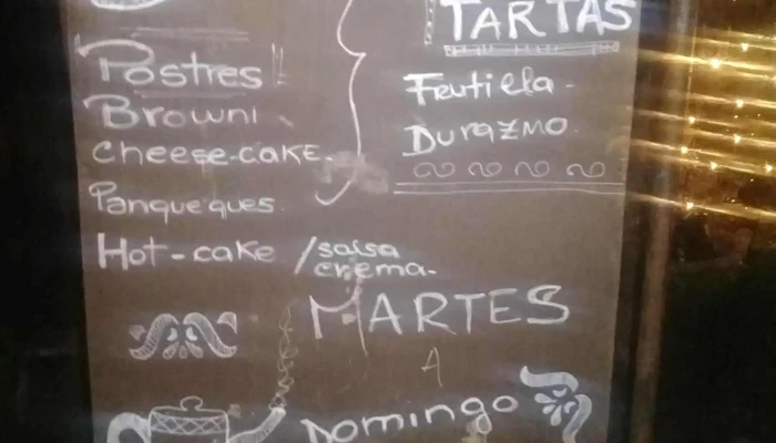 Pizzeria Los Cedros:  Menu