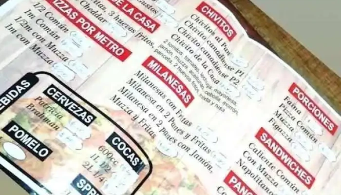 Pizzeria Los Tios Menu