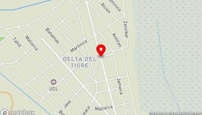 mapa de Pizzeria LuzBelito Pizza para llevar en Ciudad del Plata