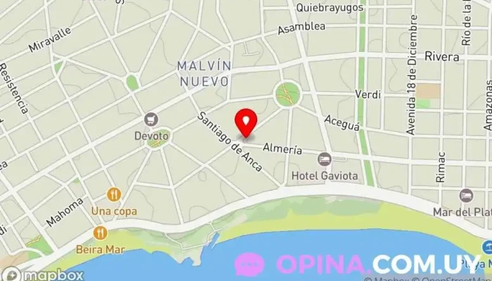 mapa de Planorbe [ ] Inmobiliaria Agencia inmobiliaria en Montevideo