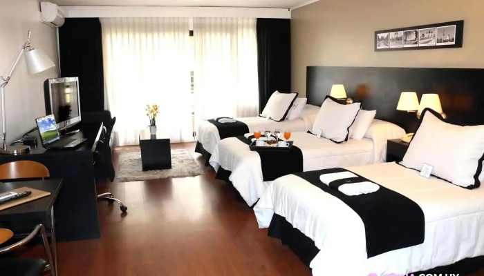 Pocitos Plaza Hotel:  Habitaciones - Hotel