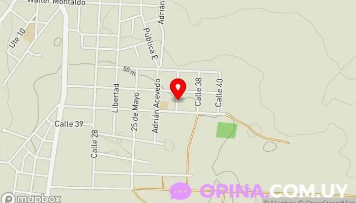 mapa de Poemas de una sierva Inútil Librería infantil en Lascano