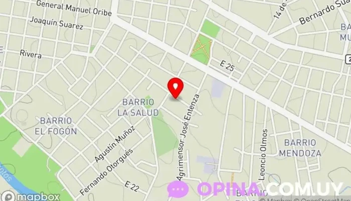 mapa de PoEs Papelería, Tienda de regalos, Juguetería en Melo