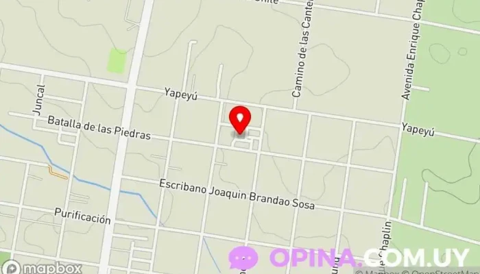 mapa de Policlínica Asencio Médico en Paysandú